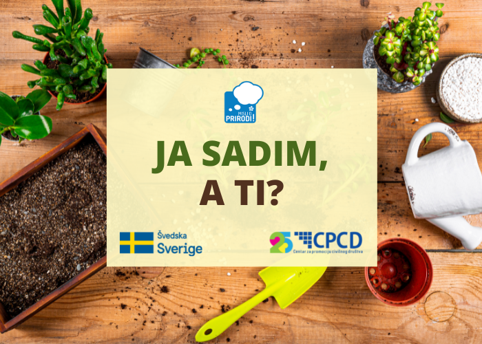 "Ja sadim, a ti?"