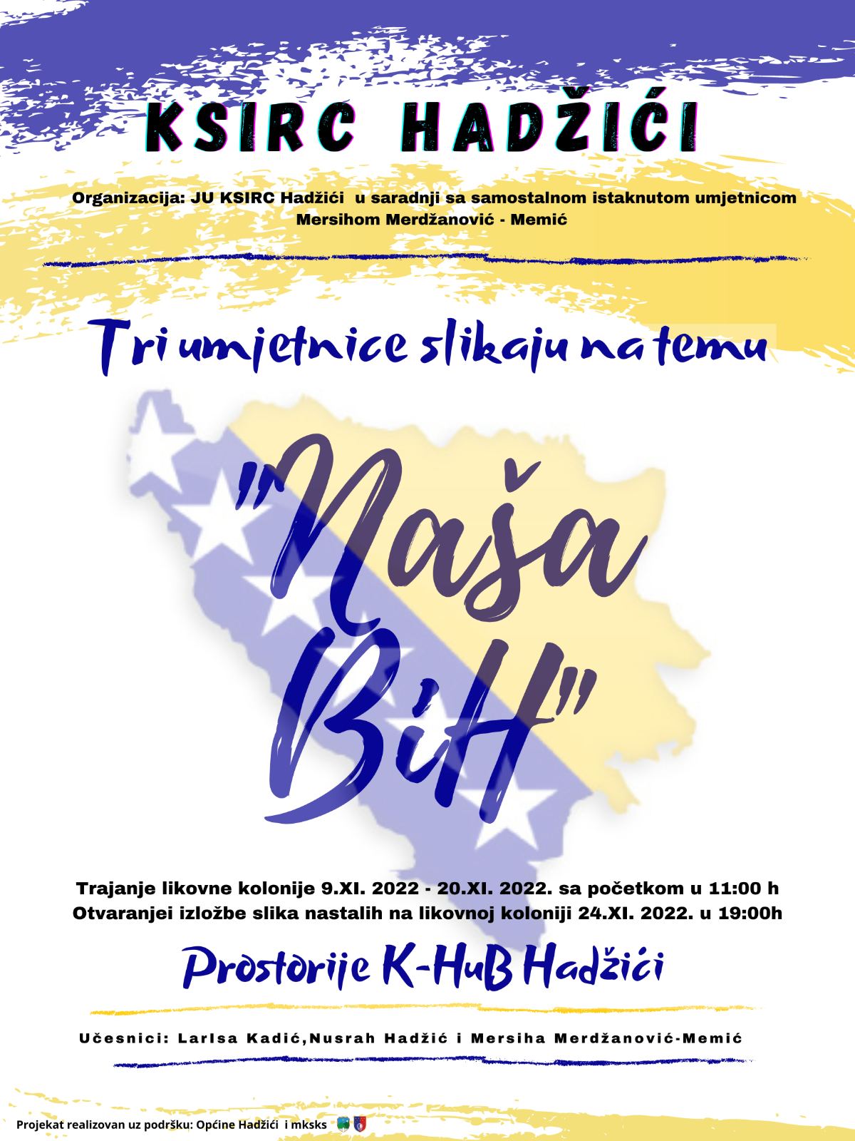 Likovna kolonija na temu "Naša BiH”