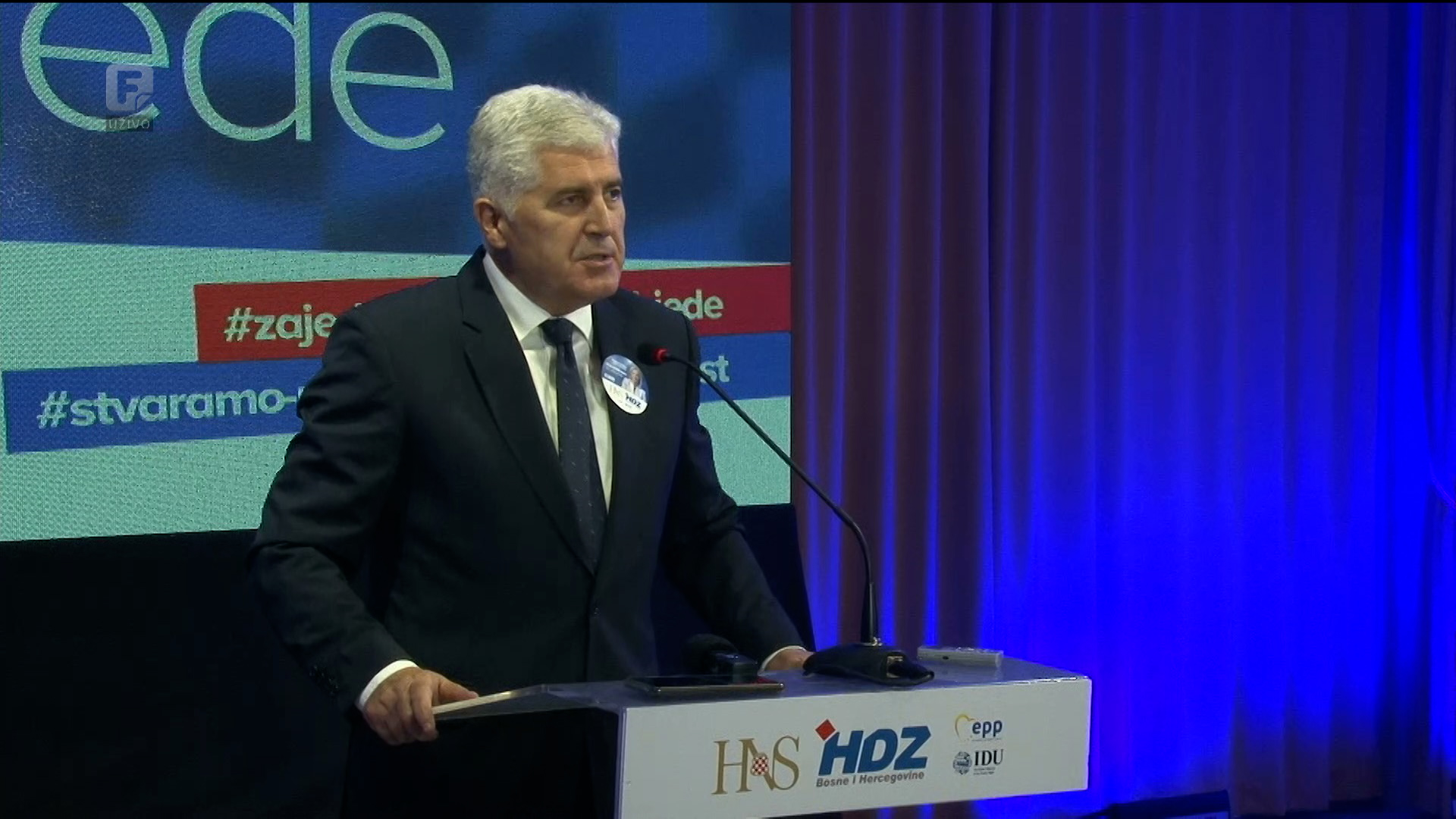 Čović: Bez hrvatskog naroda i HNS-a se neće moći voditi politika u BiH