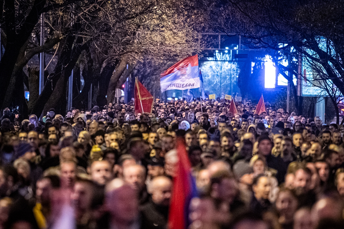 Podgorica: Održan protest protiv formiranja manjinske vlade
