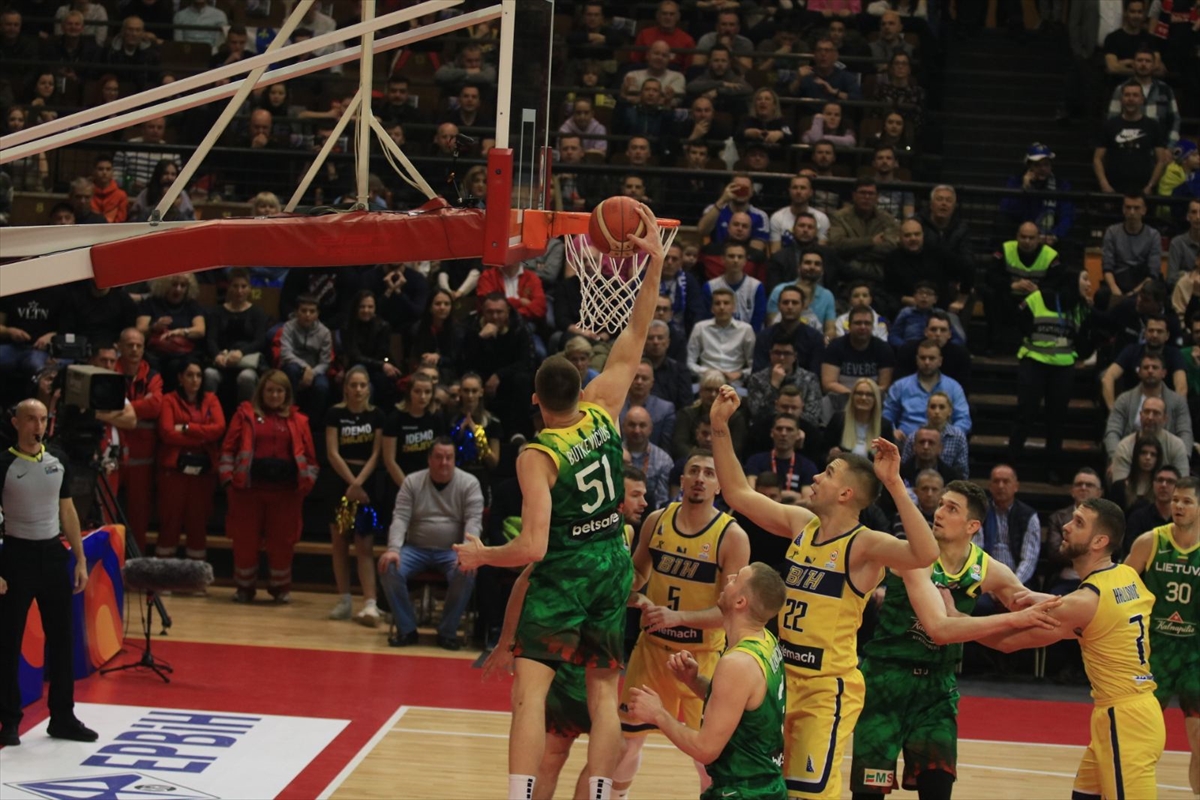 Košarkaški savez BiH podnio zahtjev za odgodu utakmice protiv Litvanije