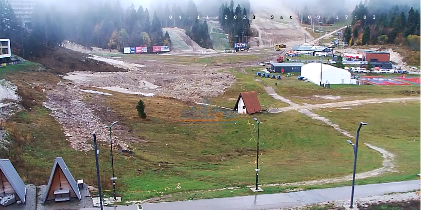 Slab snijeg na Bjelašnici