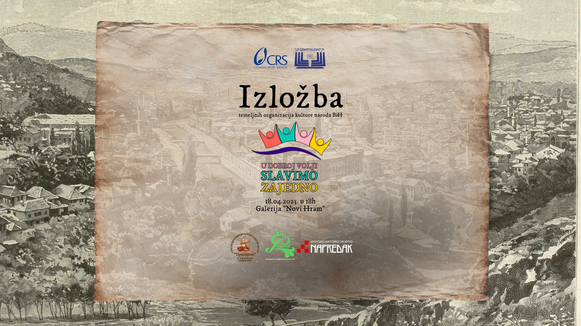 Izložba “U dobroj volji – slavimo zajedno” večeras se otvara u Sarajevu