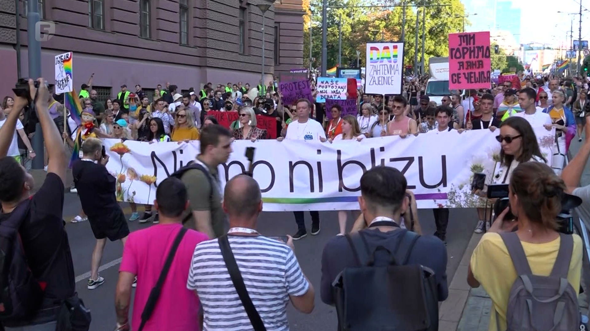 Parada ponosa u Beogradu ovaj put u puno mirnijoj atmosferi