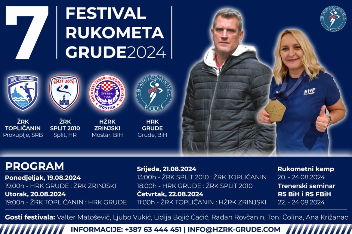 Sedmi Festival rukometa – Grude 2024.