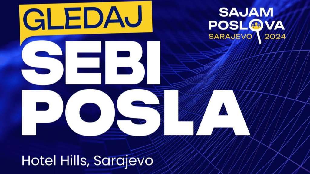 Sajam poslova „Gledaj sebi posla“ okuplja više od 100 poslodavaca spremnih da ponude 3000 radnih mjesta