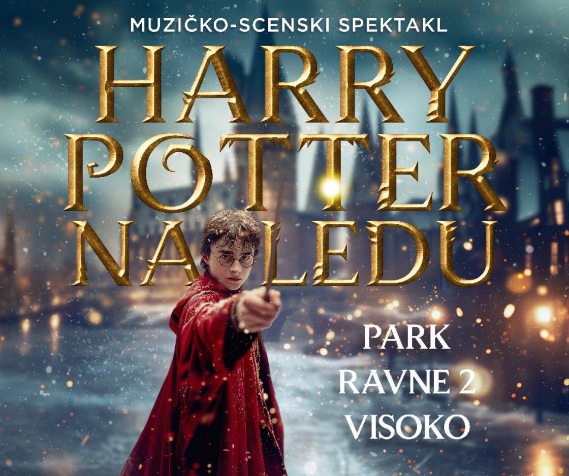 Muzičko – scenski spektakl „Harry Potter na ledu“ 15.decembra u parku Ravne 2