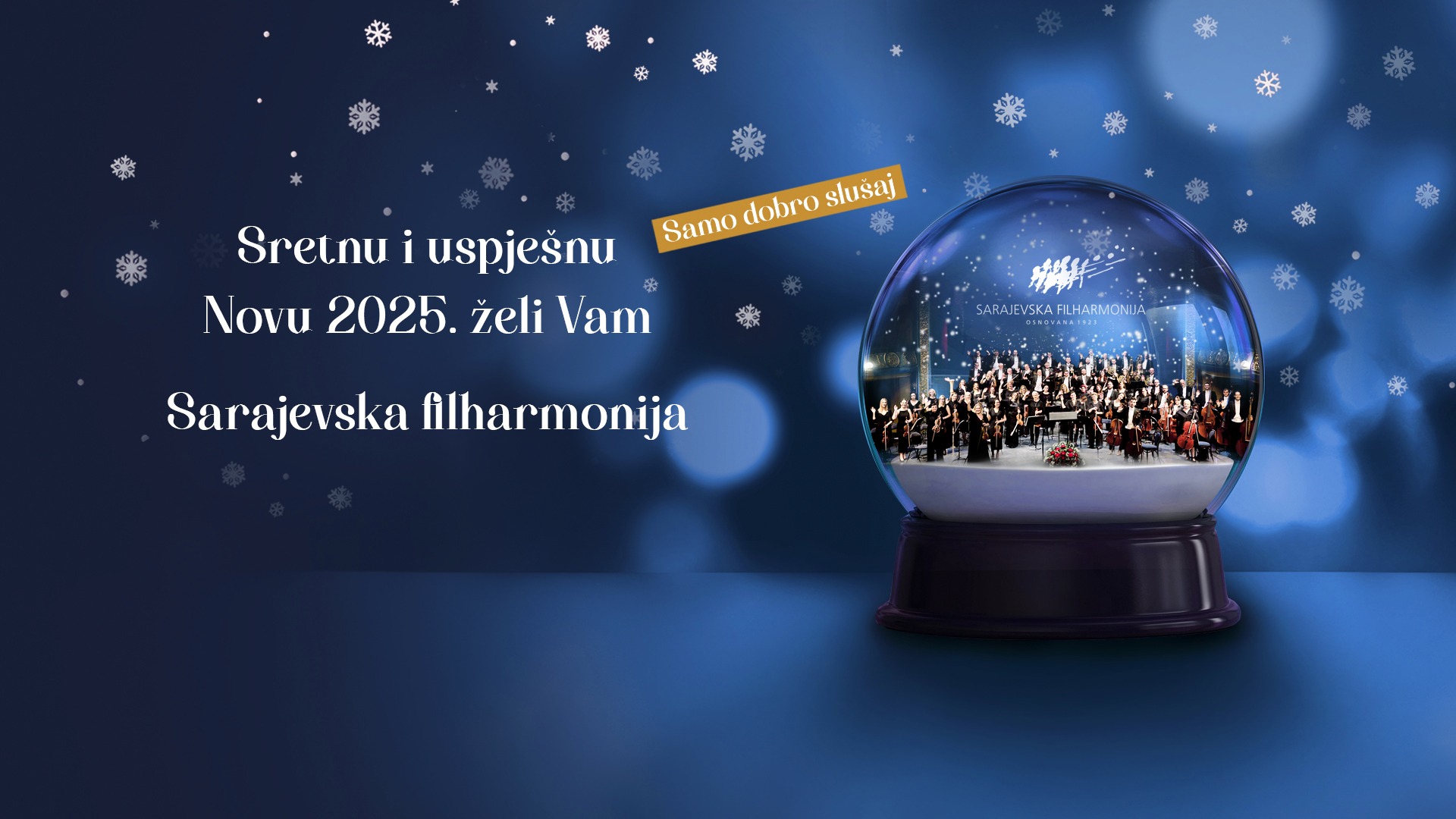 Večeras, u Narodnom pozorištu Sarajevo, tradicionalni Novogodišnji koncert Sarajevske filharmonije