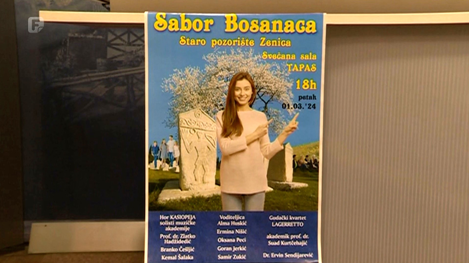 Sabor Bosanaca srednje Bosne u Zenici za Dan nezavisnosti