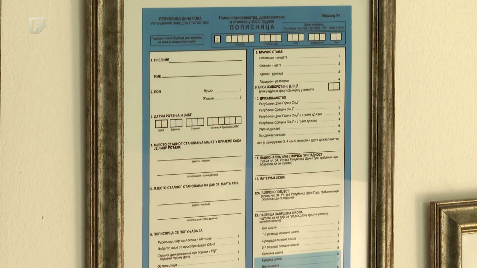 Popis u Crnoj Gori umjesto statističkog postao političko pitanje