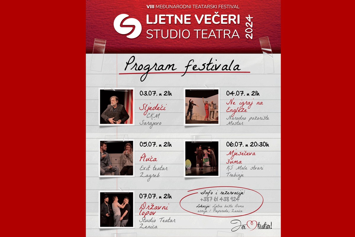 Ljetne večeri Studio Teatra