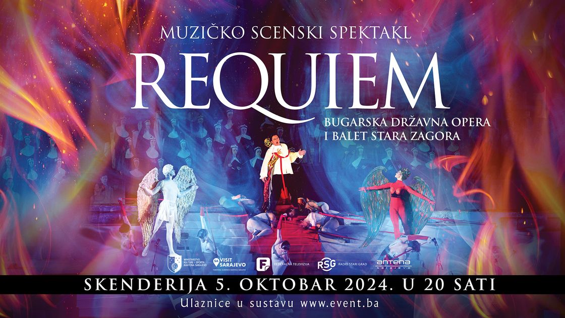 Minuta šutnje I molitva nakon spektakla  “Requiem u Sarajevu “