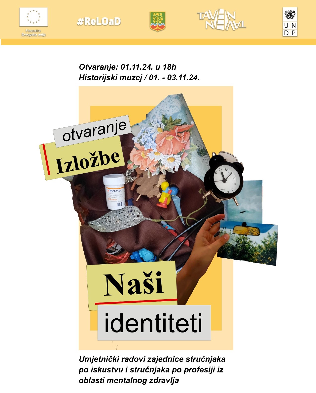 Izložba umjetničkih radova „Naši identiteti“ od 1. do 3.novembra u Historijskom muzeju