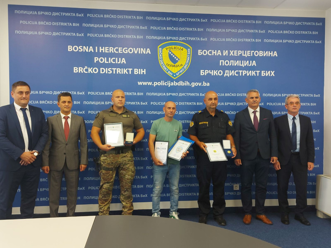 Hrabrost i predanost nagrađeni u Policiji Brčko distrikta