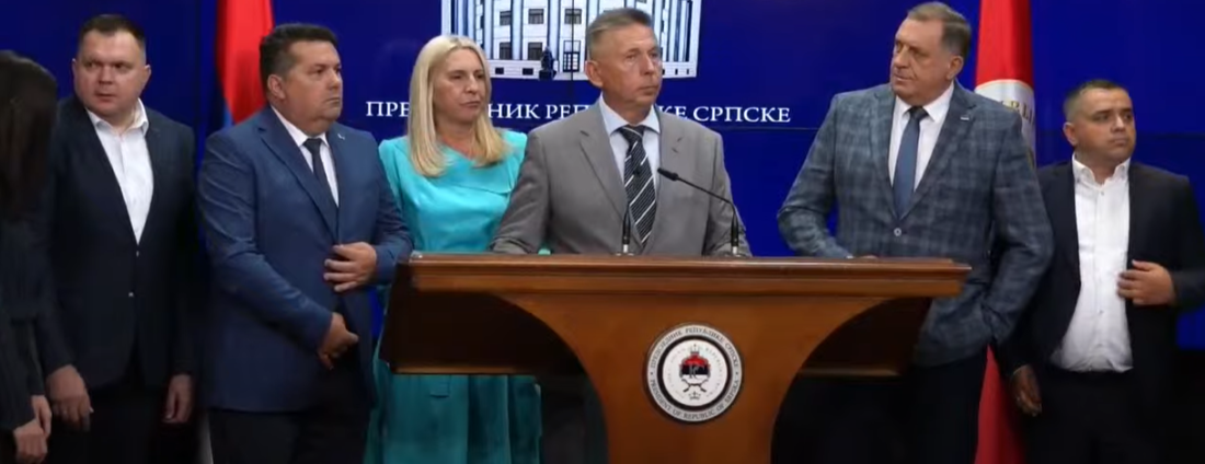 Nakon izricanja presude - Dodik se obraća novinarima