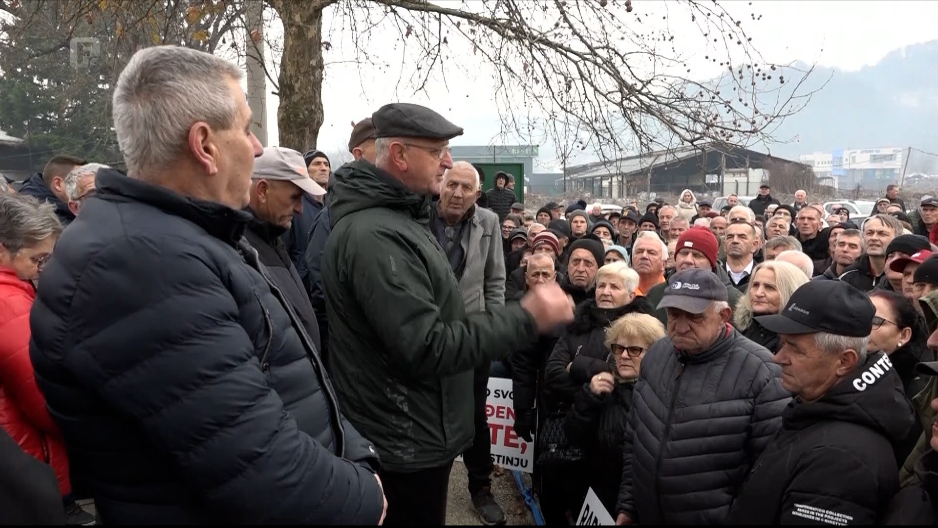 Ortačka grupa nije uvedena u posjed, izvršenje otkazano, radnici se okupili ispred Krivaje