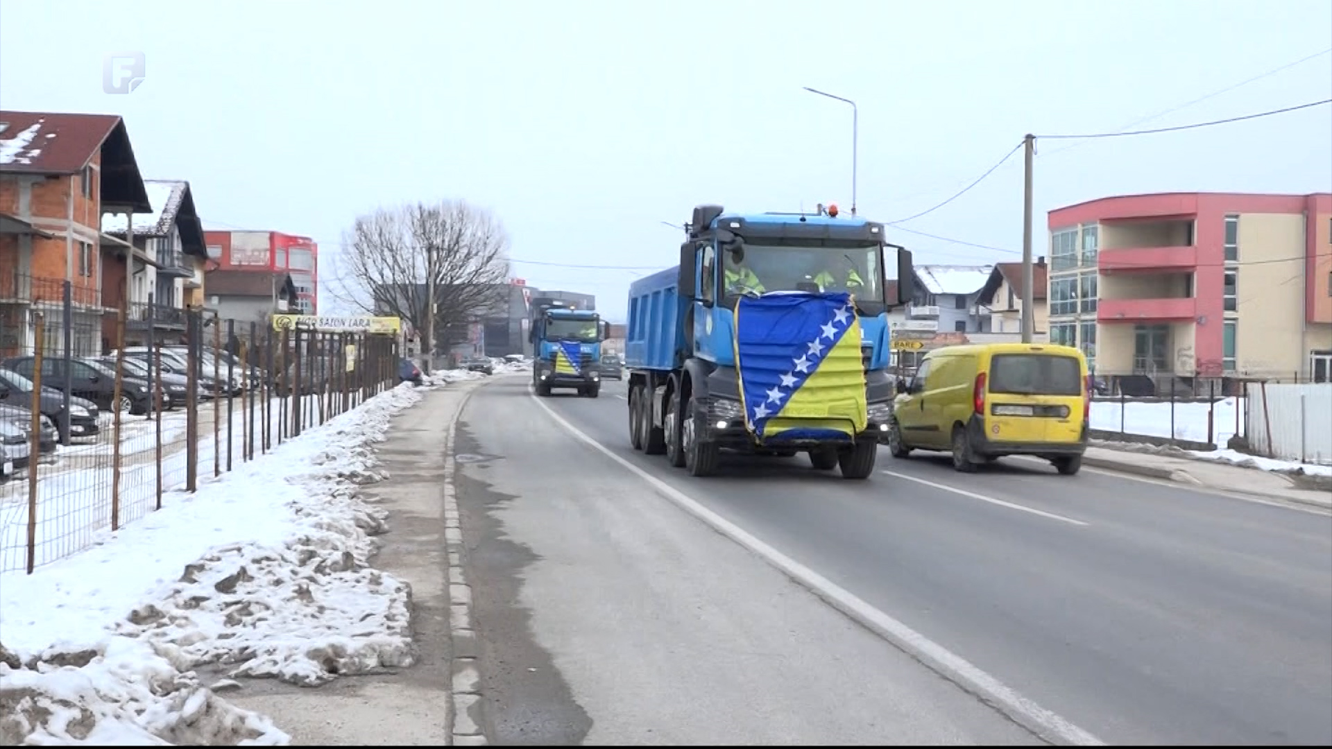 Defilovali vozači i automehaničari iz Doboj Juga, Doboj Istoka, Tešnja, Usore