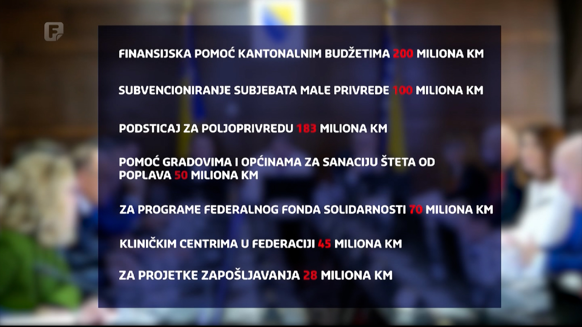 Nije pojašnjeno na koji način se planira vršiti preraspodjela novca