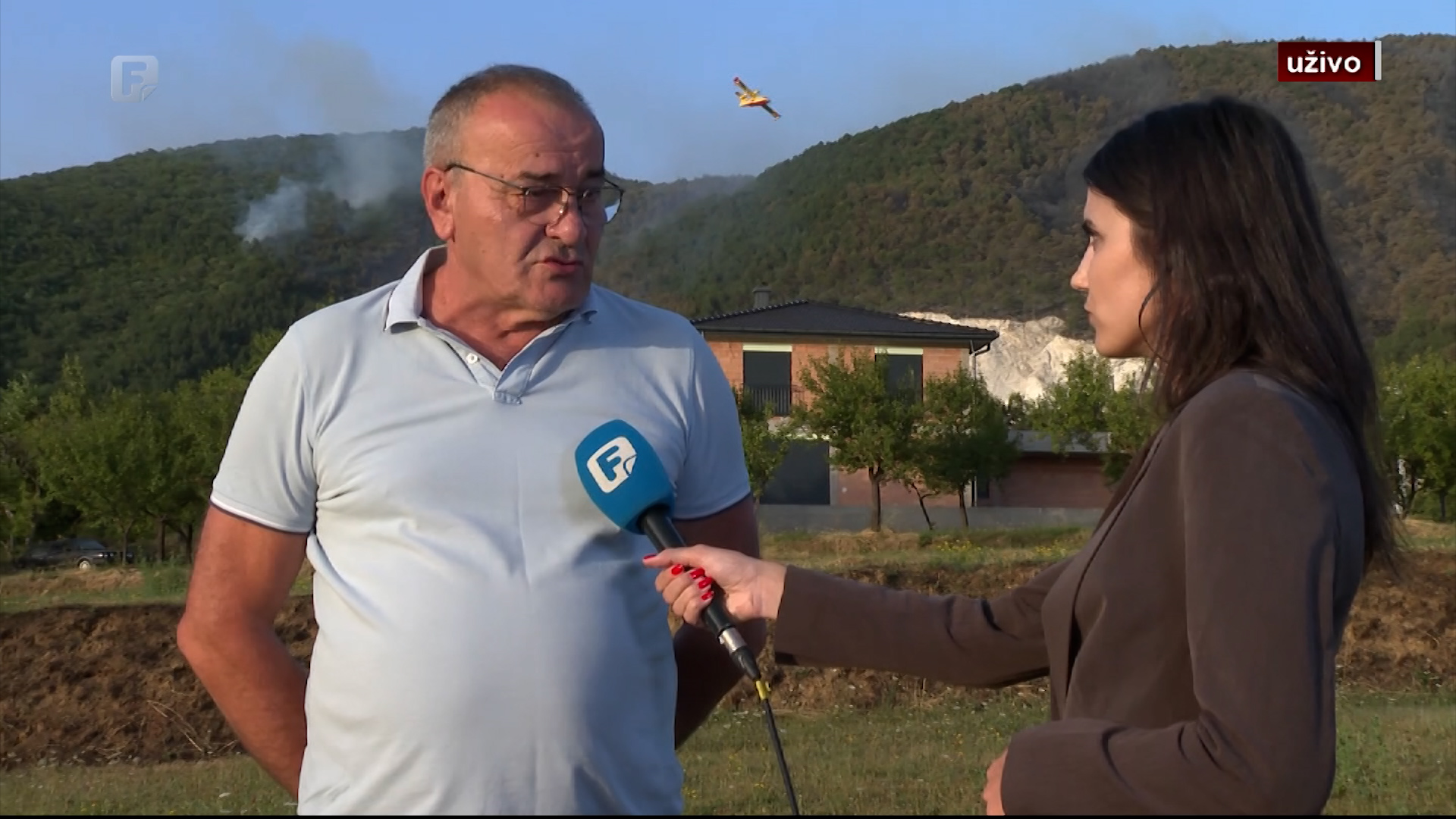 Požar u Prozoru-Rami: Kanaderi čine jedan veliki posao