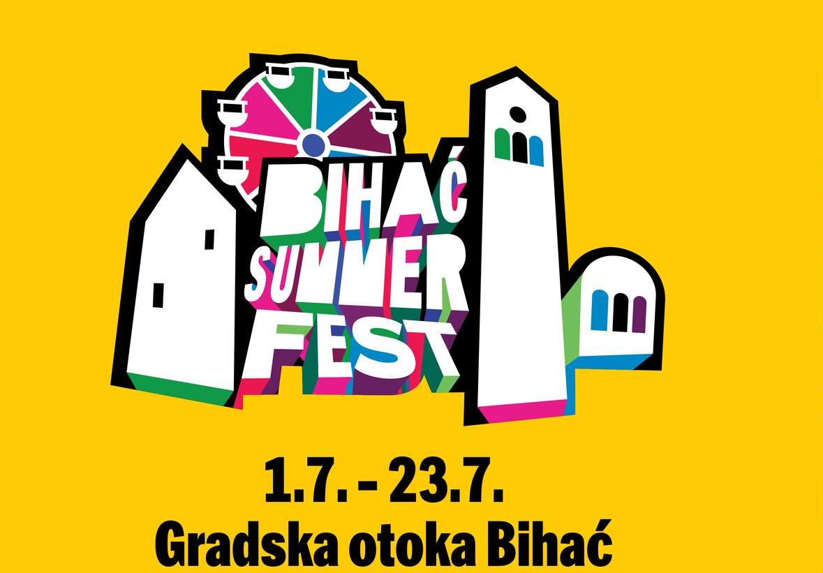 Bihać Summer Fest od 1. do 23.jula