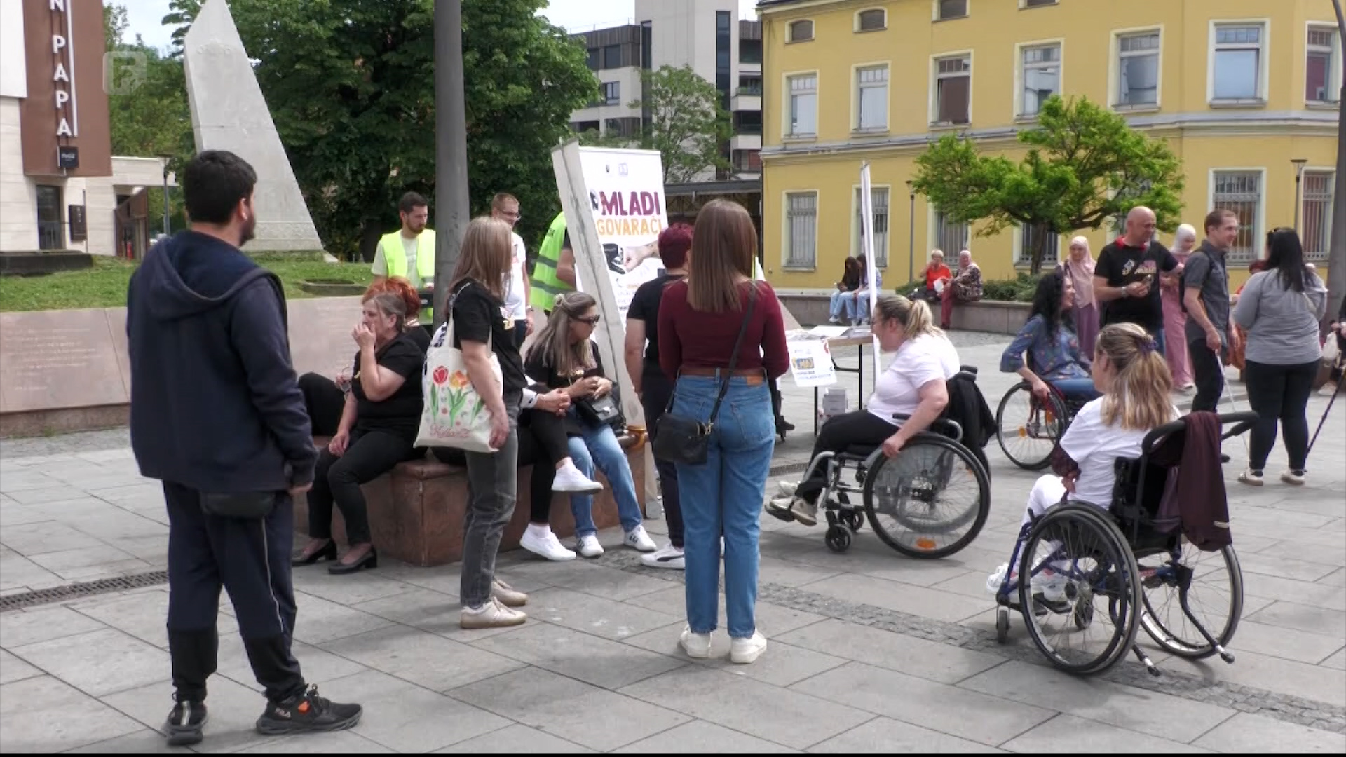 U Tuzli ulična kampanja uz Evropski dan samostalnog života