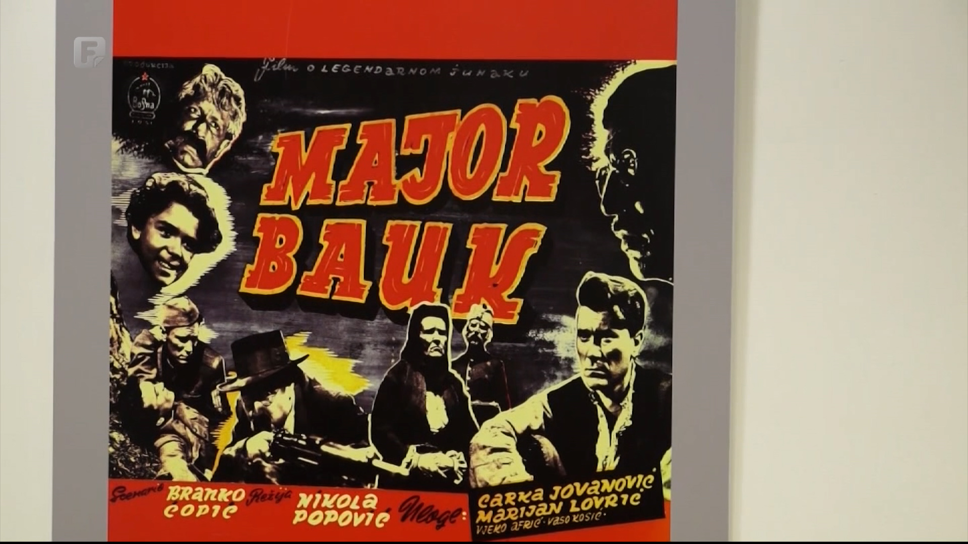 Izložba plakata bh. filmova u Mostaru, nađen je i 'Major Bauk'