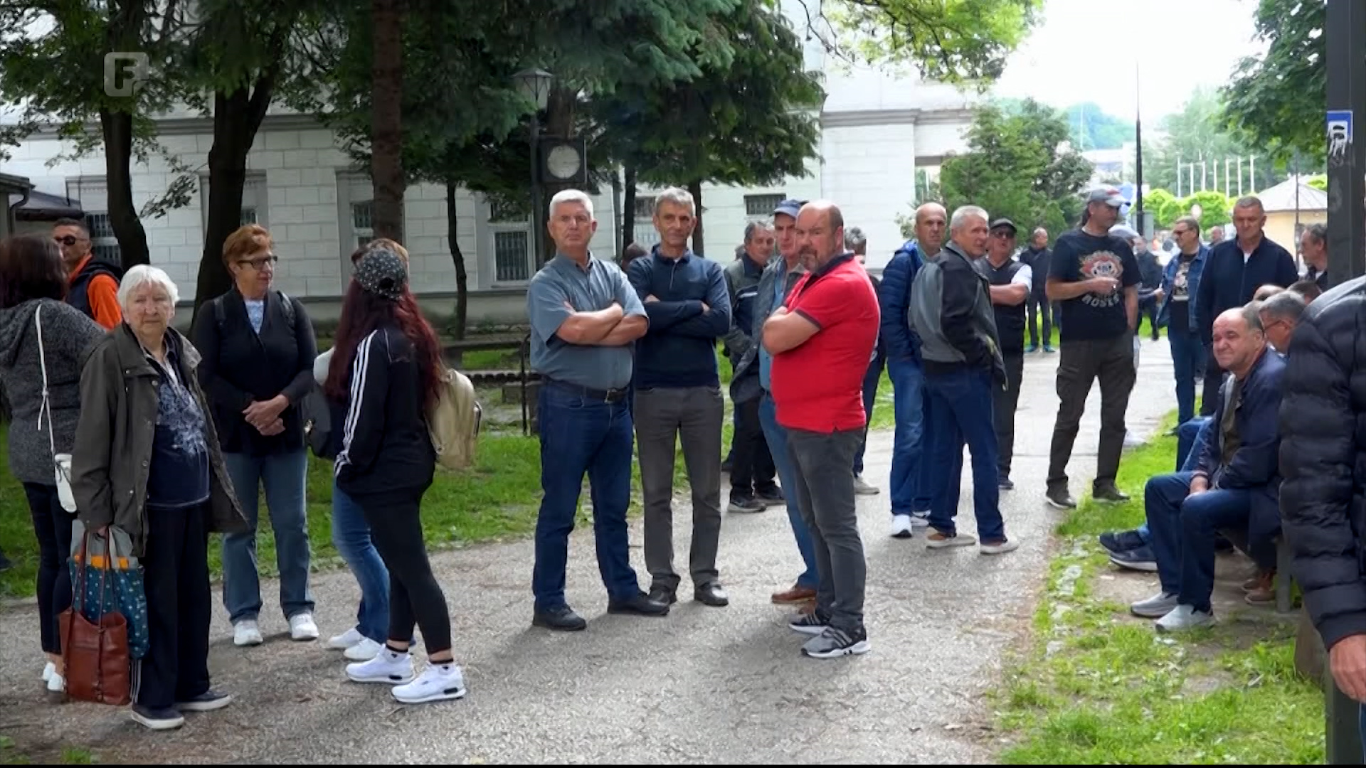 Protest bivših radnika Vitezita zbog staža i bez plata