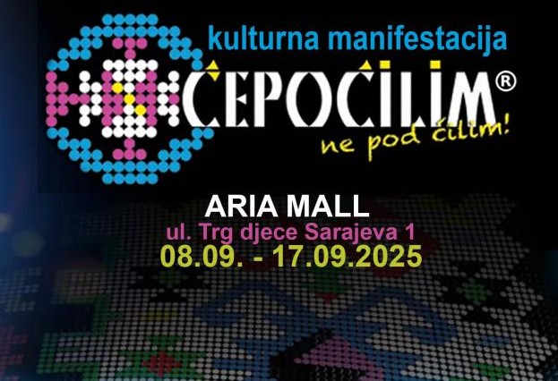 Kulturna manifestacija Čepoćilim od 8. do 17. septembra na Trgu djece Sarajeva