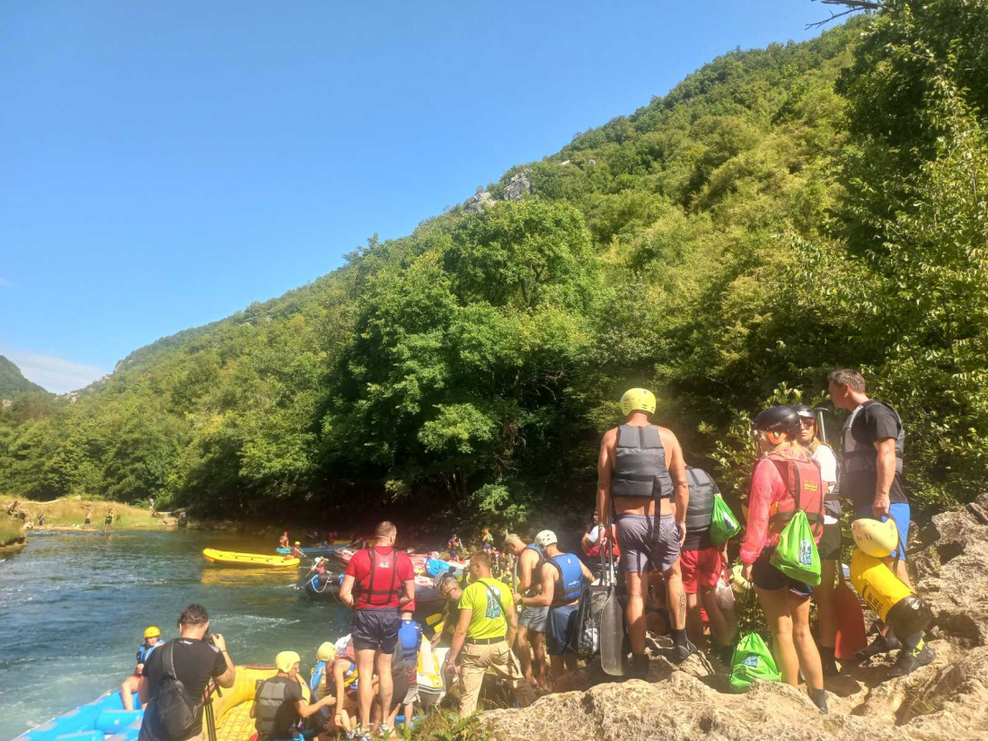 Startala druga etapa 51. Internacionalne Una regate
