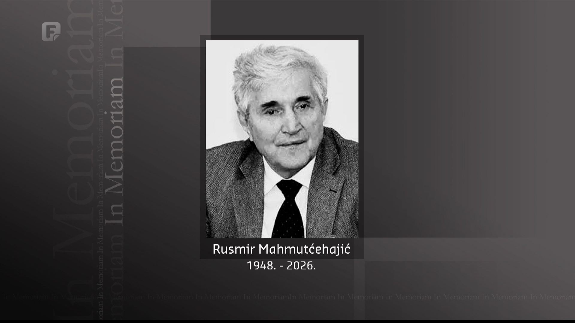 In memoriam: Rusmir Mahmutćehajić, 07.04.2026