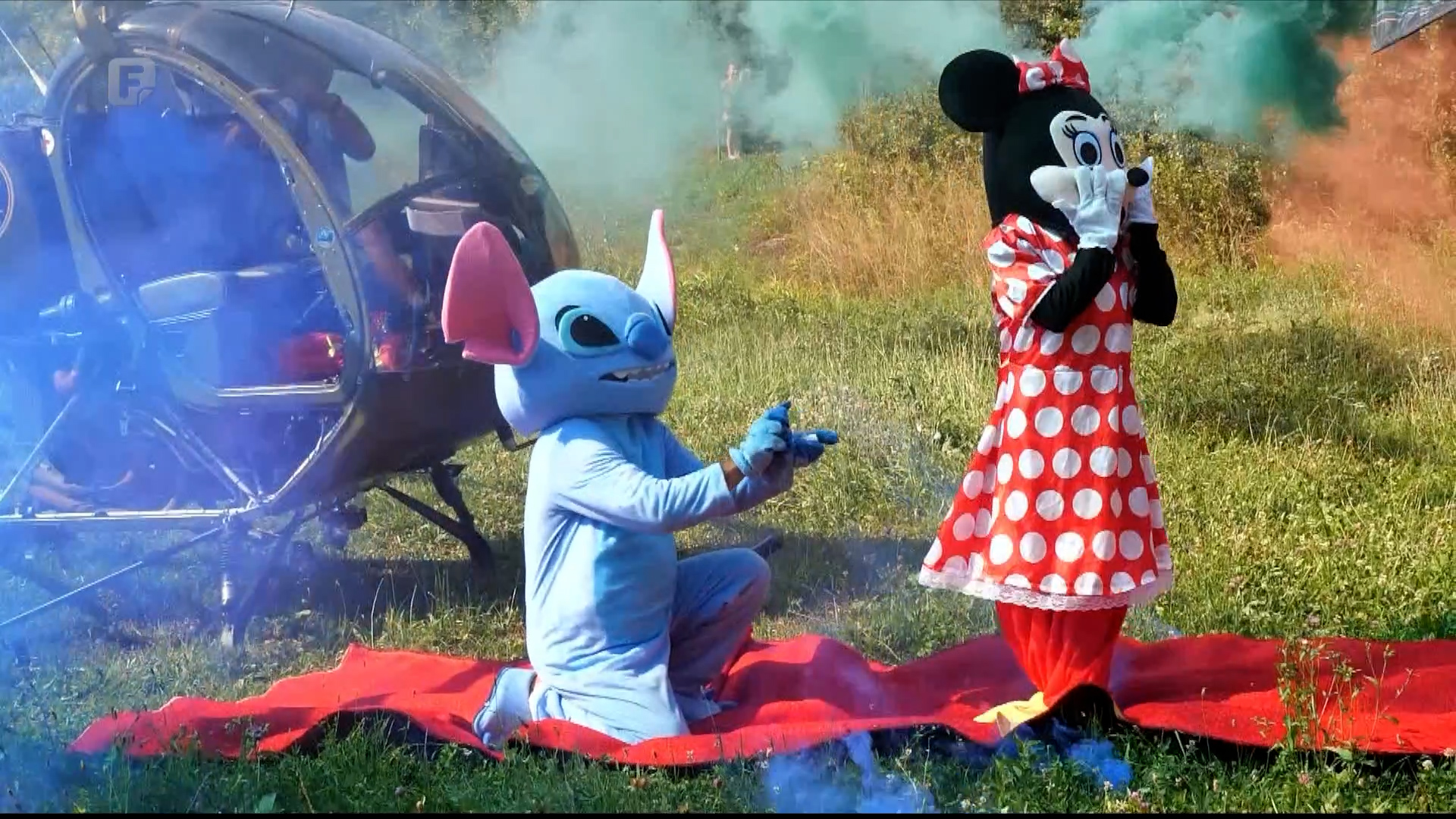 Stitch stigao helikopterom u Vitez i priredio bajku za najmlađe