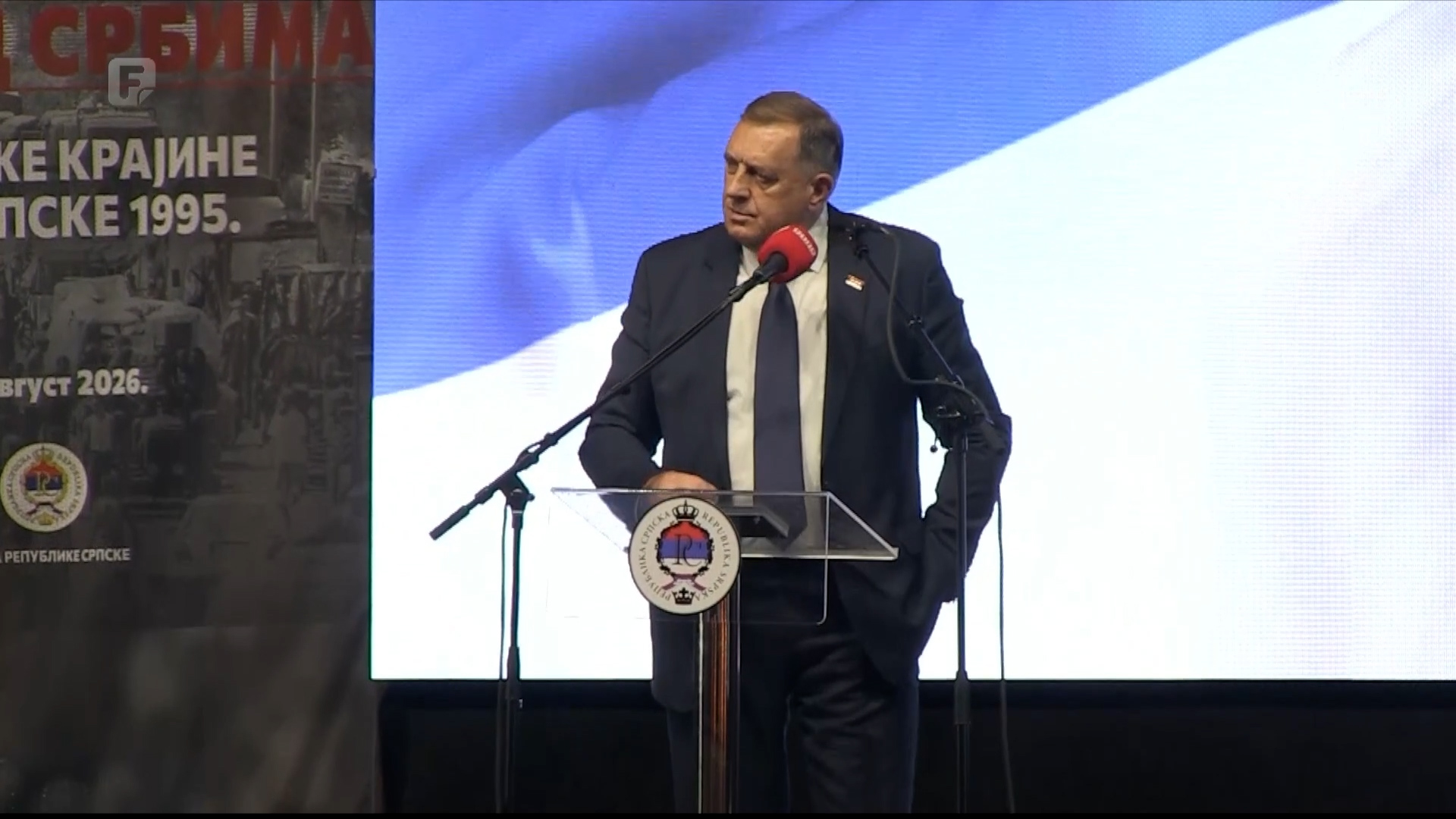 Dodik Hrvatsku optužio za 'agresiju na RS', a Sjedinjene Države za učestvovanje u 'genocidu'