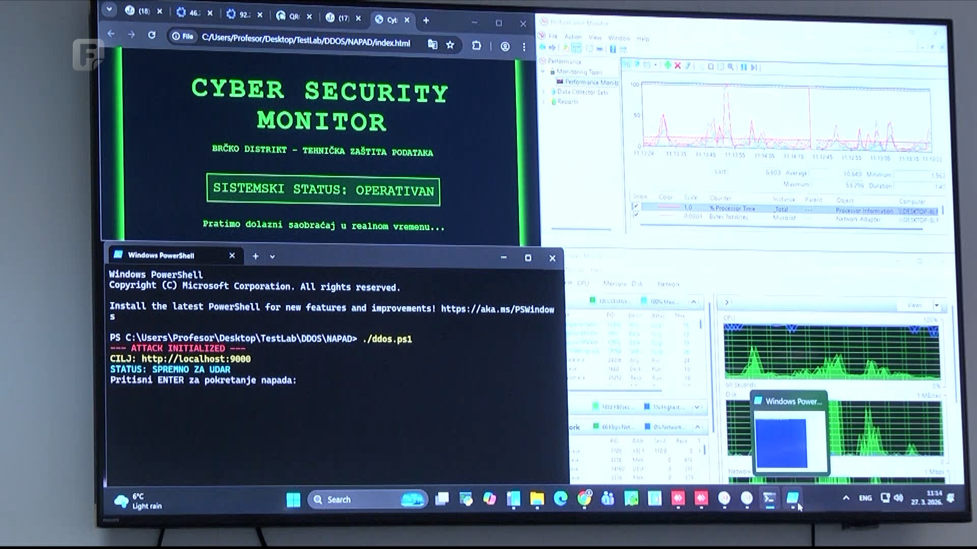 Mladi u fokusu: Vježba iz oblasti cyber sigurnosti u Brčkom