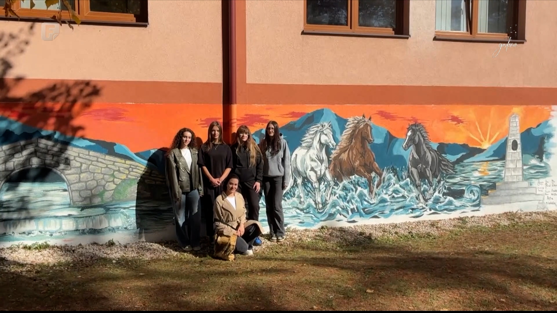 Livanjski srednjoškolci išarane zidove pretvaraju u murale s motivima grada