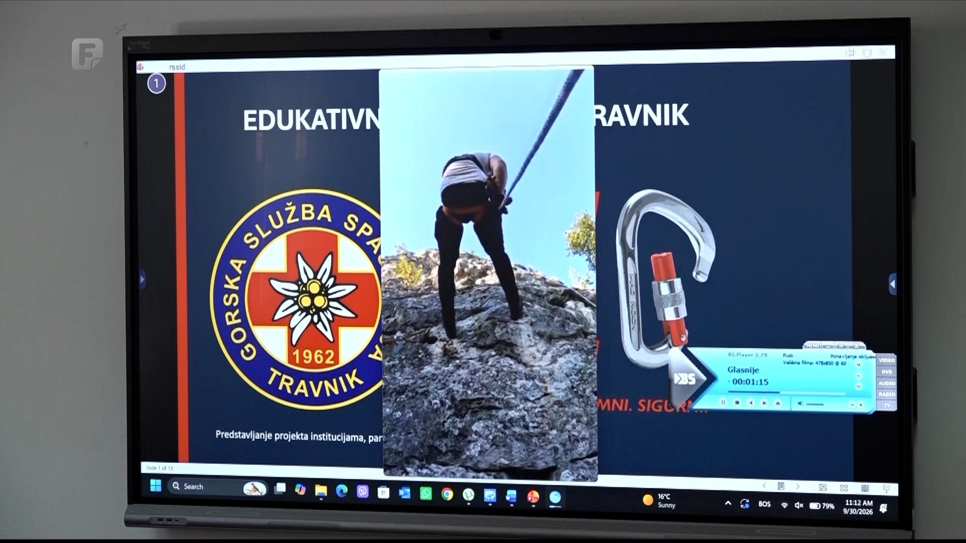GSS Travnik predstavio projekt Edukativnog centra za spasilačke službe