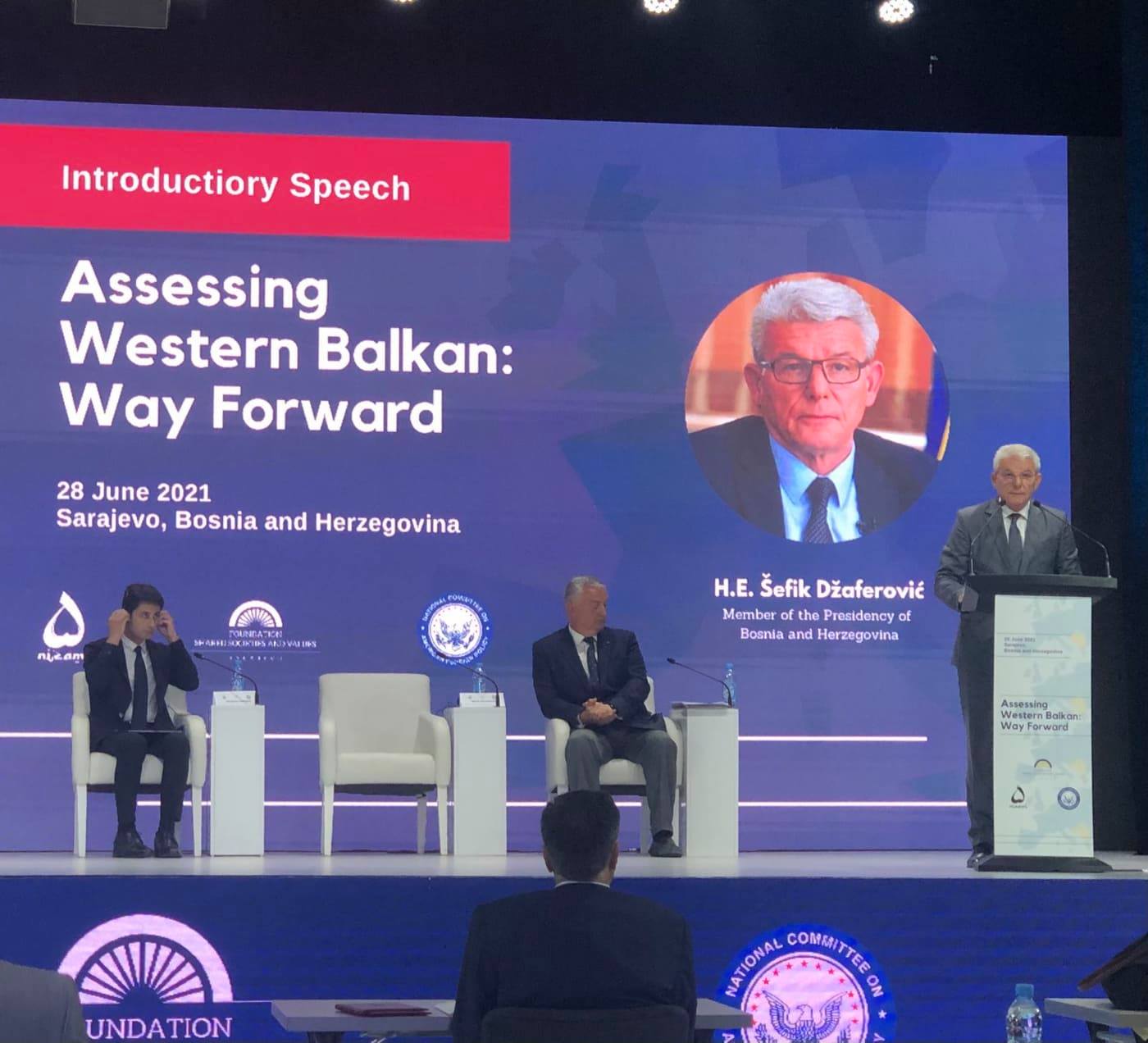 Džaferović s delegacijom učesnika konferencije „Zapadni Balkan – put naprijed“