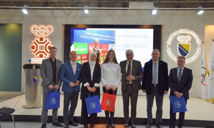 OK BiH nagradio Lanu Pudar zbog ostvarenih vrhunskih rezultata