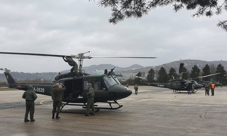 Iduće sedmice primopredaja novih helikoptera za Oružane snage BiH