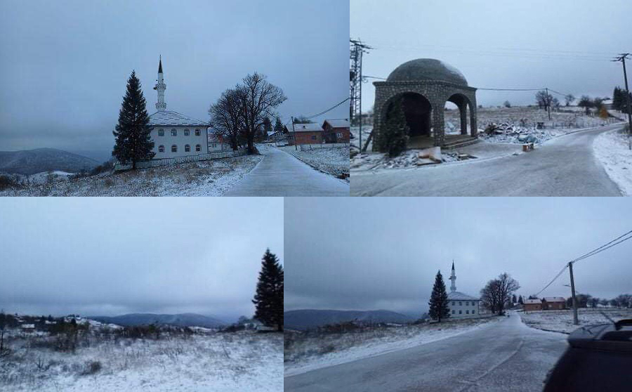 Snijeg zabijelio sela oko Srebrenice