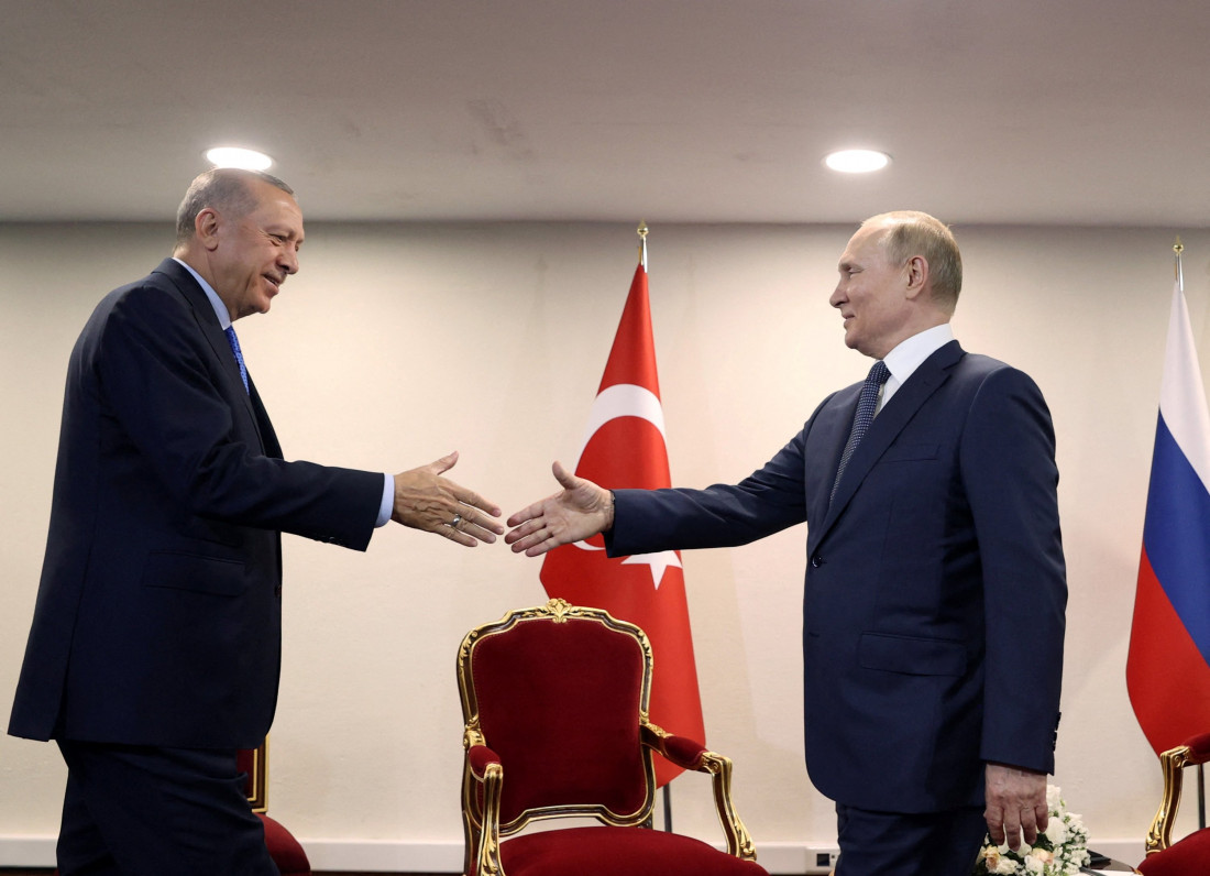 Predsjednici Turske i Rusije Erdogan i Putin sutra se sastaju u Sočiju