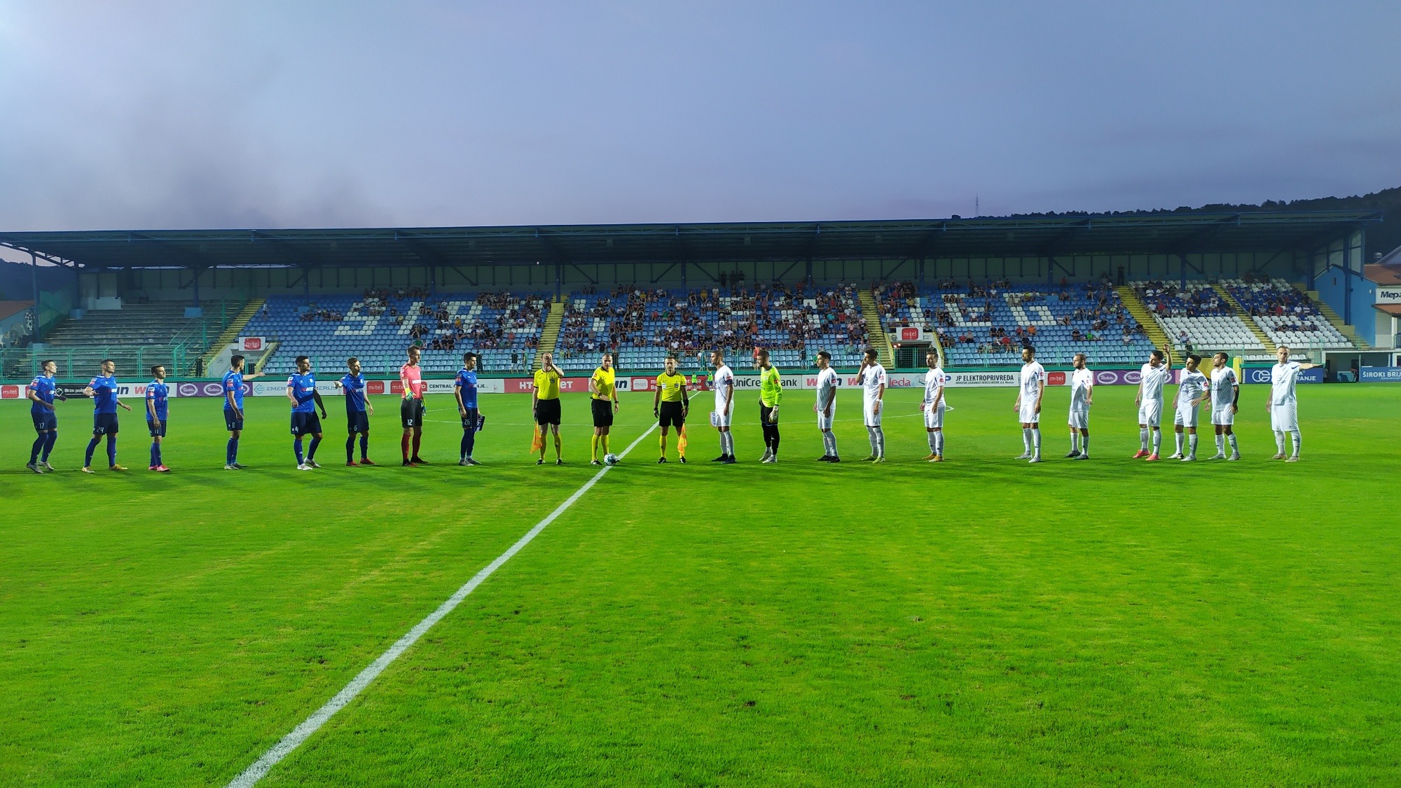 Prva utakmica 5. kola, Široki savladao ekipu Leotara