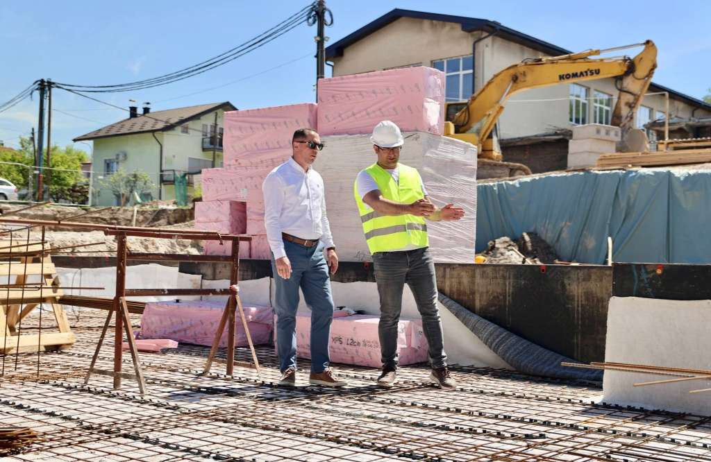 Bihać dobija moderno sportsko zdanje - Radovi na gradskom bazenu ulaze u novu fazu