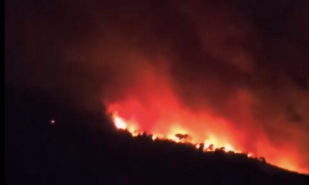 Požar u Nacionalnom parku Vezuv u Italiji i dalje aktivan