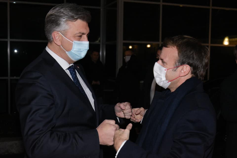 Macron doputovao u Hrvatsku