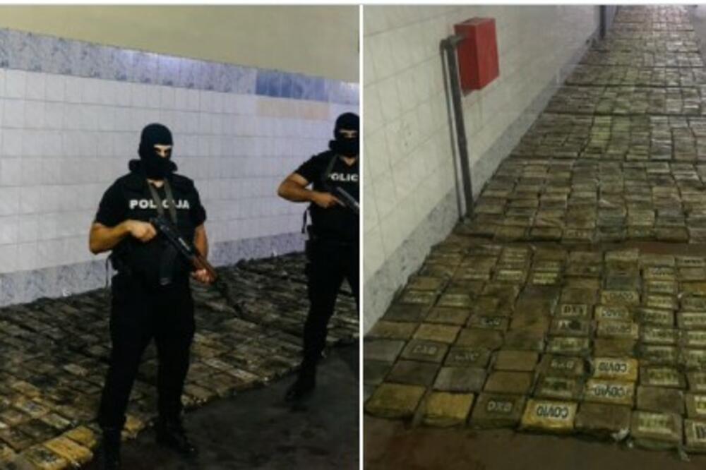 Nagrade policijskim službenicima koji su zaplijenili 1.400 kilograma kokaina