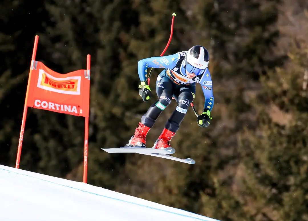 Muzaferija 27. u spustu u Cortini d'Ampezzo