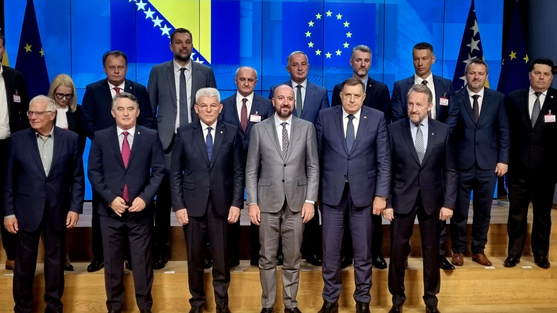 Na sastanak s Michelom nisu stigli Čović, Šarović i Radončić
