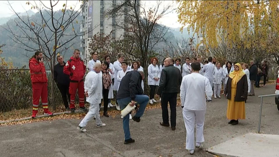 Radnici Doma zdravlja Konjic nastavljaju štrajk, podrška stigla iz Mostara