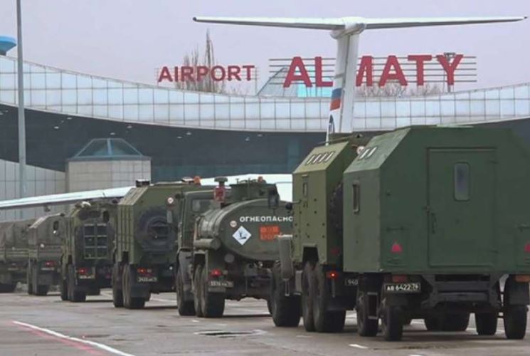 Vojnici sigurnosnog saveza pod ruskim vodstvom napuštaju Kazahstan