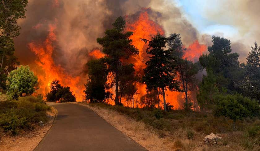 Požar bjesni u blizini Jerusalema, evakuirana sela